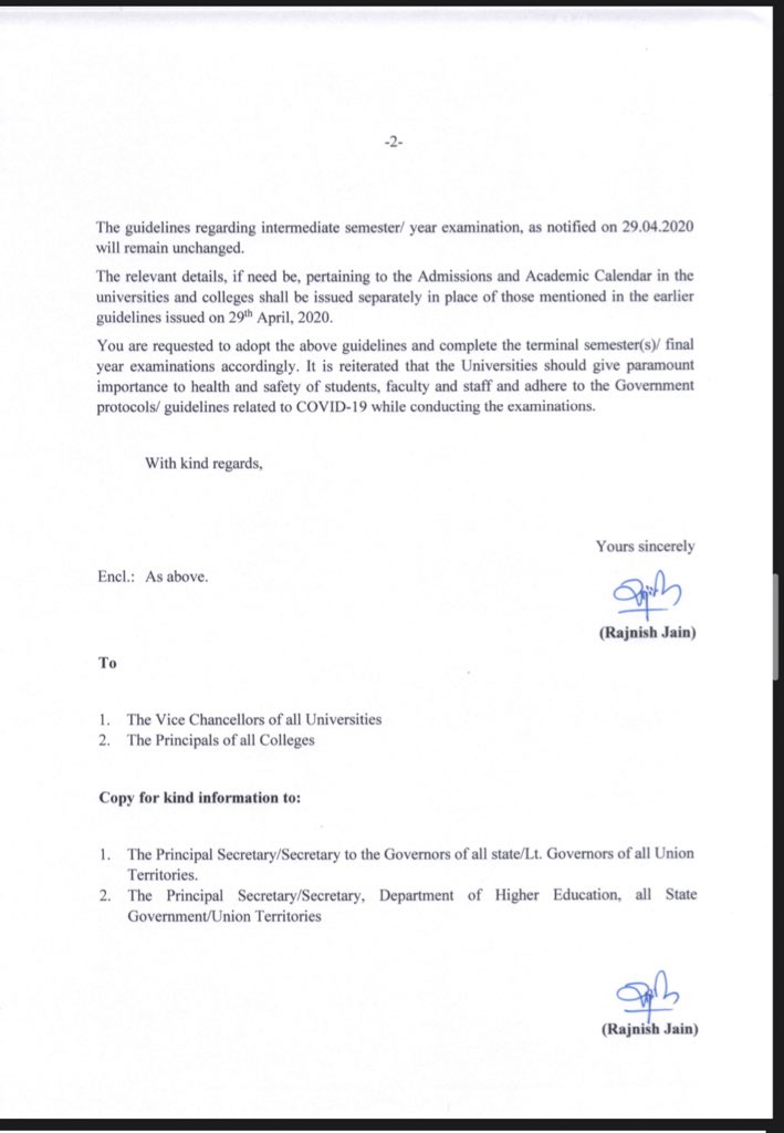 yuvsways's tweet photo. UGC Guidelines for everyone’s benefit. #COVID19 #OBEinRajasthan https://t.co/lzNtQygY5T