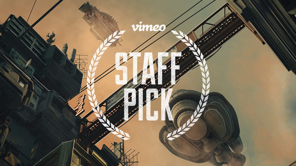 Congratulations Joe Roberts &amp; Karl Poyzer on a Vimeo Staff Pick for their new Sci-Fi comedy short Floaters 🚀🛸🚀🛸