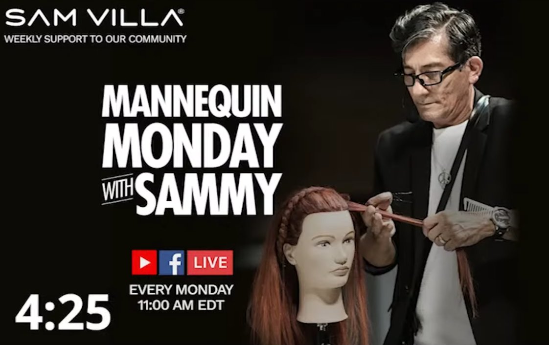 SamVillaPro's tweet photo. The #Mullay - Front - Diagonal forward sections elevated on at a diagonal are point #cut to a stationary guide creating graduation in the #fringe area that frames the face. #SamVilla #SamVillaHair #SamVillaCommunity
CLICK HERE: https://t.co/Nr7iKKBE3D https://t.co/60zxIJW4fC