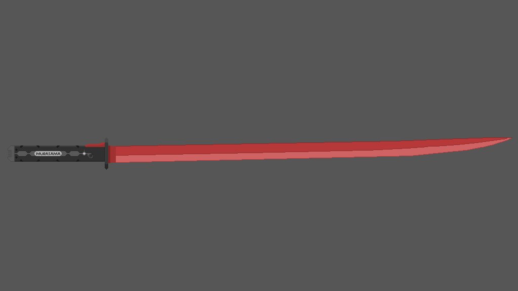 Murasama sword 3D model