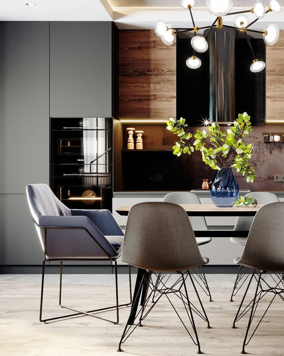 كسر هذا التصميم العادة في الديكور الحديث ليعطي المكان تميز و جمال حيث استعمل الخطوط المائلة والمكسرة في جميع ثناياه وحتى الألوان التي تؤول إلى لون الخشب .

#النصر_سباهان 
#من_نصدق_هادي_او_بن_قاسم