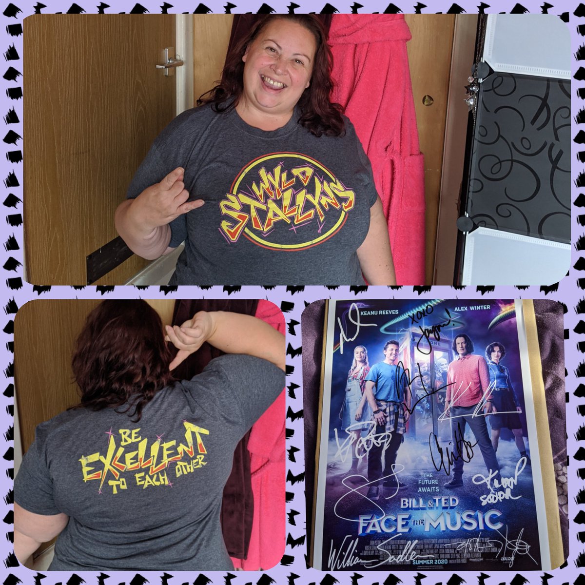 Rock_Girl77's tweet photo. So excited for tomorrow to watch Bill and Ted face the music on its first Day of UK release #WyldStallionsRule #BeExcellentToEachOther @BillandTed3 https://t.co/74XujXjF3a