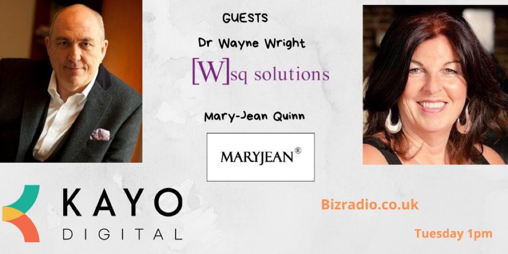 businessbunker's tweet photo. Did you miss it? Catch up with #BBunker Radio Show with @julesserkin &amp; guests 

Dr Wayne Wright @businessgrowth2

Mary Quin @MaryJeanUK

Show Sponsor @kayo_digital

 https://t.co/U1NAV99pUN https://t.co/AyhGK6n5pu