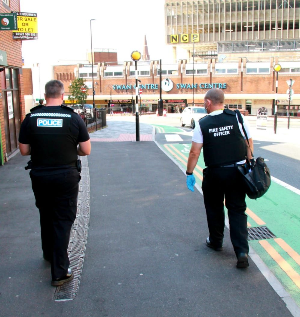 InspDKing's tweet image. Targeting labour exploitation in the Kidderminster district with partner agencies. #msht @HWFire @RegServs @WyreForestDC @KMinsterCops @WestMerciaPCC @NWorcsCommand @MSHelpline