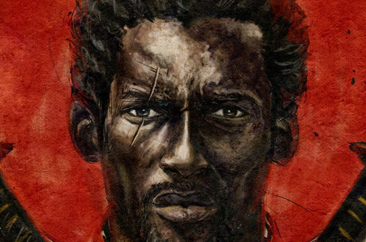 My new painting. 
YASUKE 彌助. 
The first African samurai.