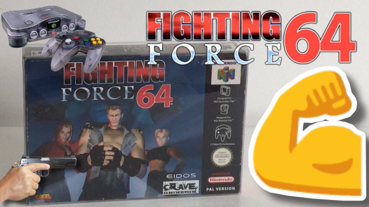 Salut ! Venez voir ma vidéo sur ma chaîne YouTube khaled FouinyMan. 
m.youtube.com/watch?v=yxOMpJ… 

#fightingforce #fightingforce64 #beatthemall #beatemup #n64 #nintendo64 #retrogaming #retrogamer #geek #collection #nintendo #sega