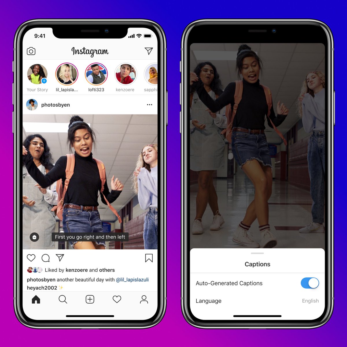 vishalshahis's tweet photo. Automatic captions, rolling out on IGTV today. Just go to settings and turn on video captions. 

We want to make it easier for everyone to use Instagram and this is something many of you have asked for. https://t.co/5Q5ZOJsPT3