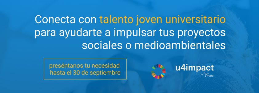 m4_social's tweet photo. 📢 Tens projectes amb impacte social o medioambiental?
#u4impact de #tfcoop connecta el talent de joves universitaris/es amb les organitzacions pel desenvolupament de solucions a través dels seus TFG/TFM.
Esbrina-ho tot al seu web 👉 https://t.co/yhnmA80kUr https://t.co/oLyrjkyQqY