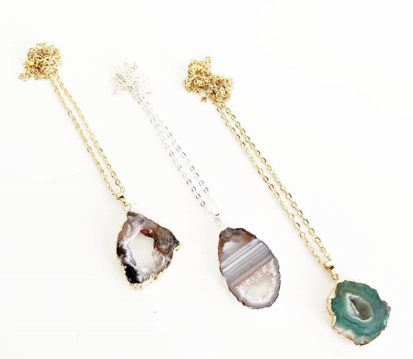 KarmycBazaar's tweet photo. Gorgeous new stone layering necklaces have arrived from Jewelry by Amanda out of Revelstoke, BC! https://t.co/Fnr3pCWmSB