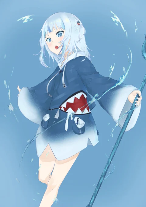 ハチマキしてるの可愛かったな...#gawrt 