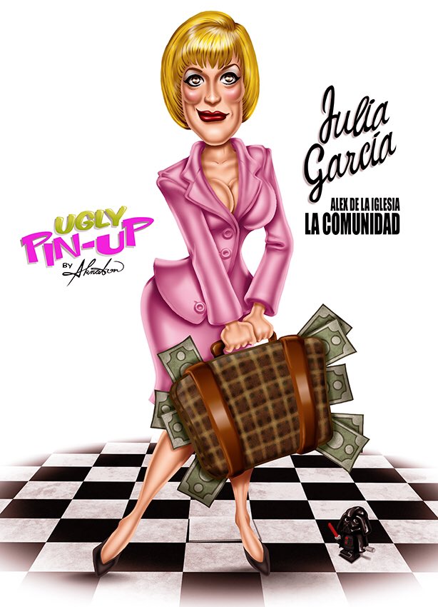 AknatonGayComic's tweet photo. Feliz cumpleaños #CarmenMaura acá un homenaje a tu personaje Julia García en #lacomunidad de #alexdelaiglesia https://t.co/Bs8h2BgUvC