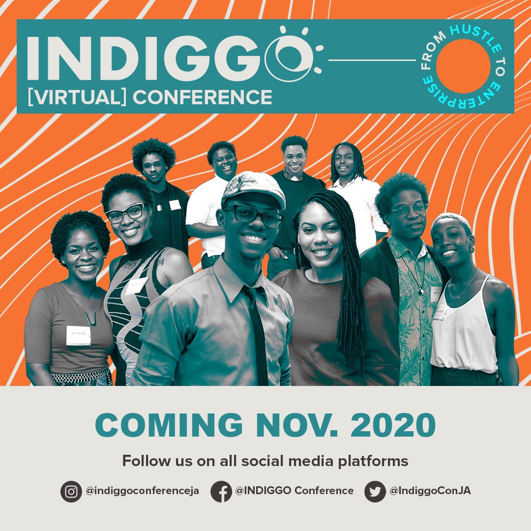 IndiggoConJA's tweet image. We are back VIRTUALLY this November💫 

Follow us on all our social media platforms for all announcements/updates 💪🏽 EXCITEMENT! 

IG: IndiggoConferenceJa
FB: INDIGGO Conference 

#IndiggoJA #CreativeConference  #JamaicanConference #Jamaica #Kingston #IndiggoConference