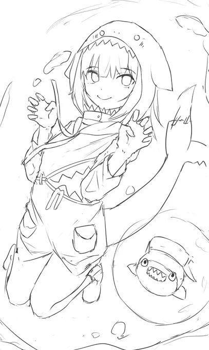 スケッチ
I will finish it asap <3
#gawrgura #hololiveEnglish #HoloEN #gawrt 