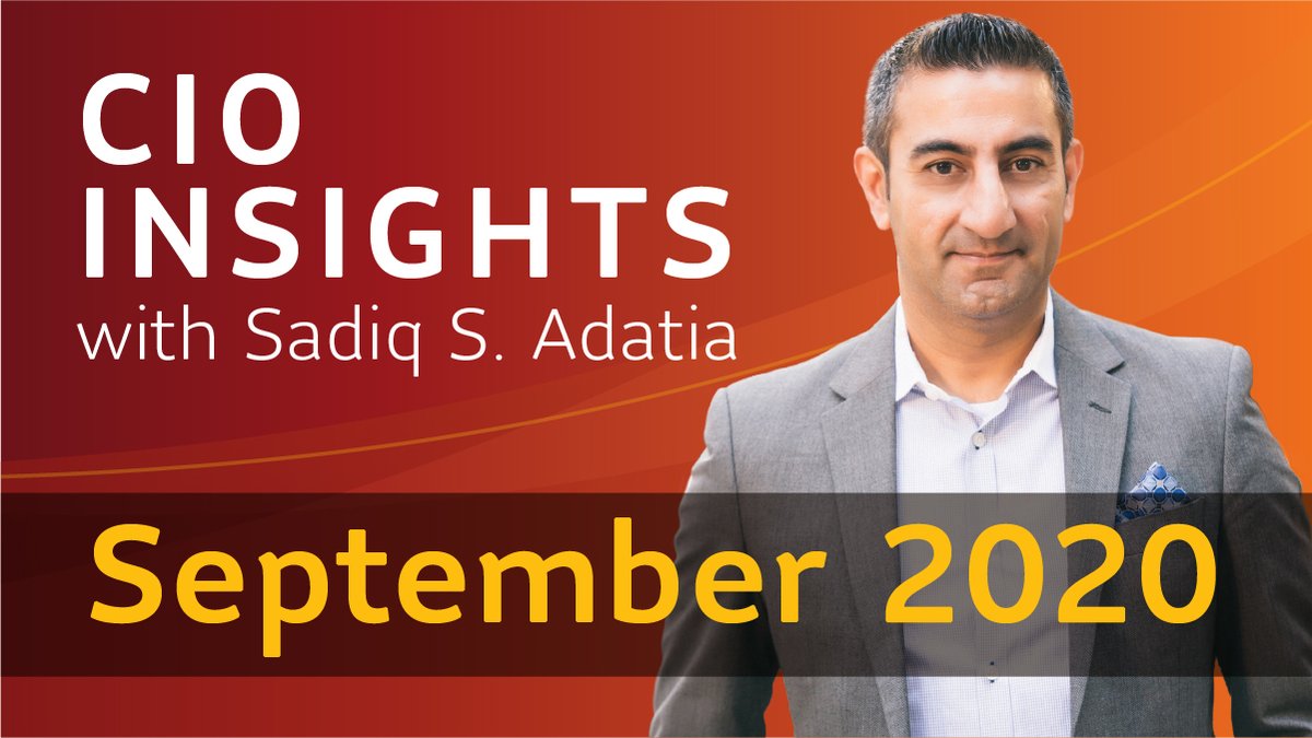 Find out what’s top of mind for our investment team – fiscal stimulus, the upcoming U.S. election and COVID-19 detection and treatment. Watch CIO Sadiq S. Adatia as he explains our portfolio positioning and more ow.ly/neTC50Bqjeo