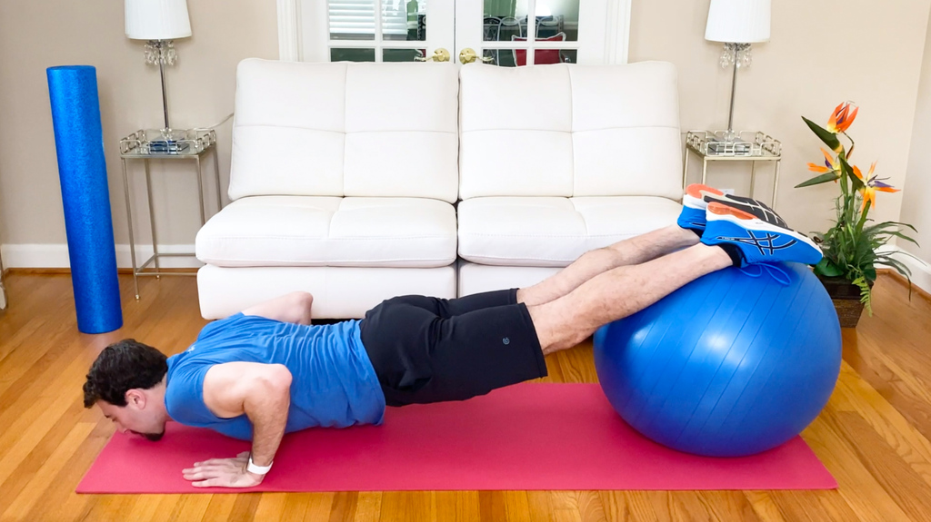MySwimPro's tweet photo. If you have 30 minutes &amp; a Swiss ball, try this dryland workout! #MySwimProStrength 💪  https://t.co/4KAlrazjPP https://t.co/BnCRMHzgfW