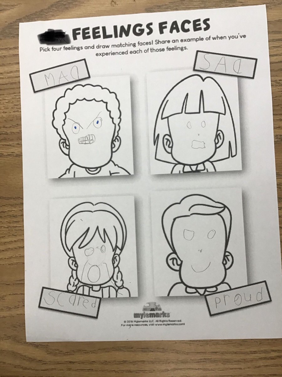Wellness check - learning to read emotions while wearing masks! #heathcotepride #1-LS #wellness <a href="/Ms_KLeary/">K. Leary</a>