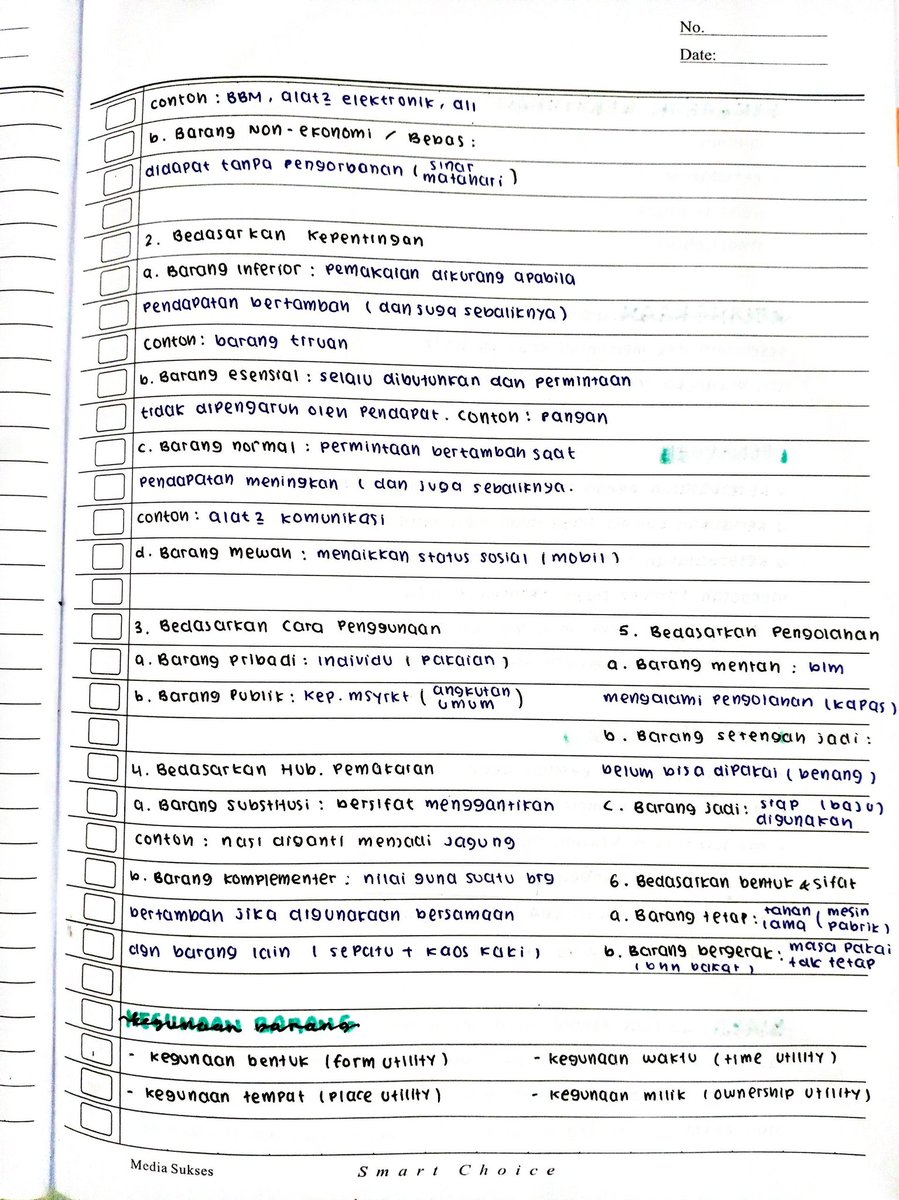 metasnoia's tweet image. Bab 1 "Pengantar Ilmu Ekononi"