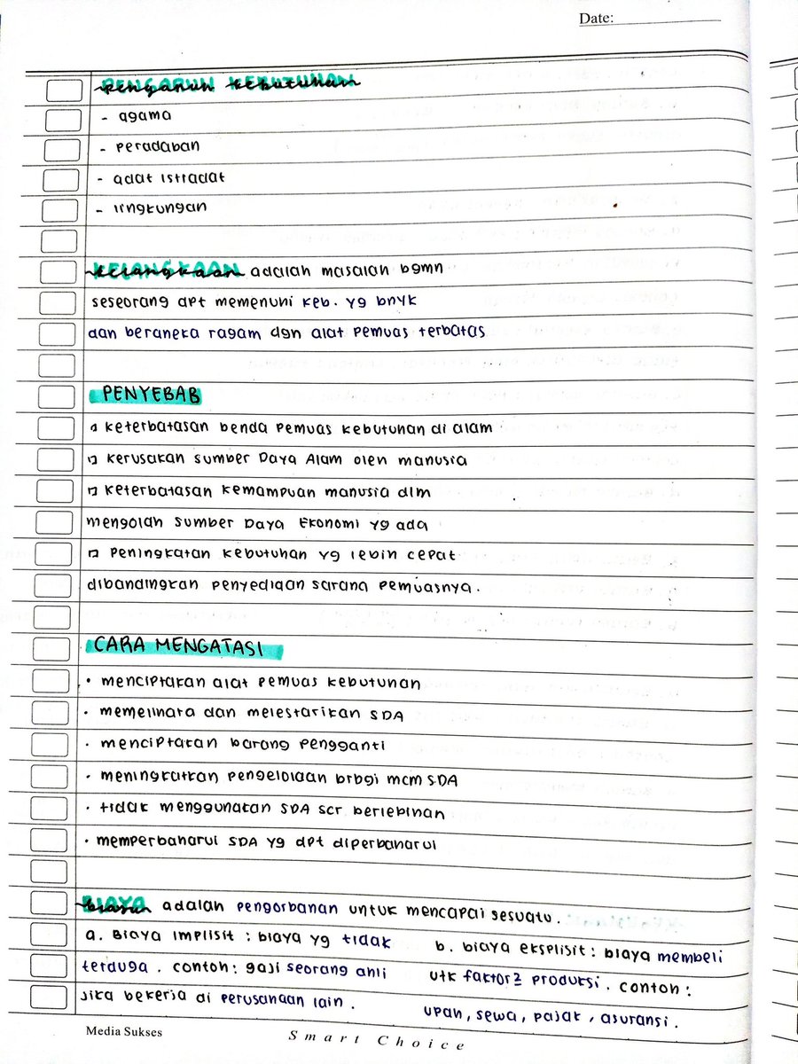 metasnoia's tweet image. Bab 1 "Pengantar Ilmu Ekononi"