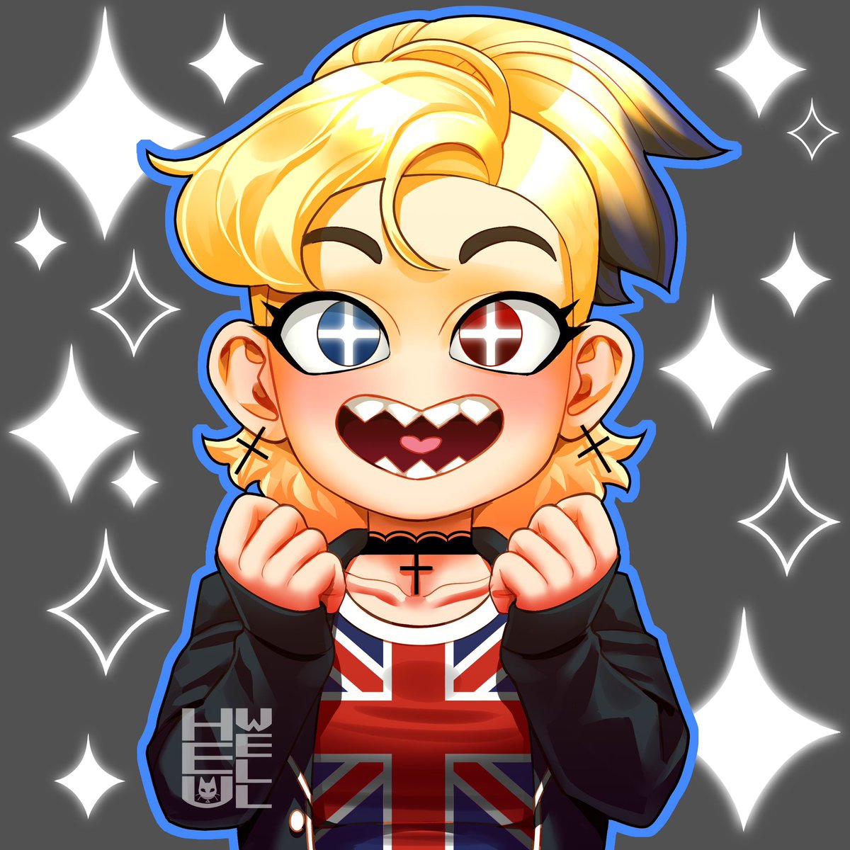 Heuwell_cheese's tweet photo. A few #commissiones I drew recently~
1) #Sticker of #OC Alaska for Sssawyer ✨
2) OC Hayato Kurono for flamingpariah 🌸 https://t.co/YnC9ufn9Bt