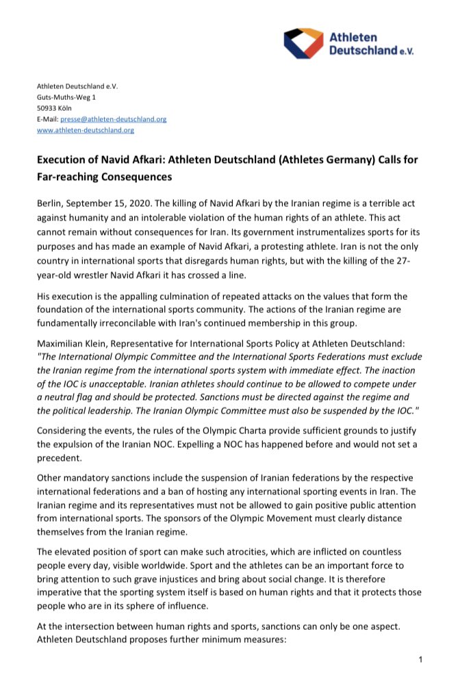 Athleten Deutschland e.V. tweet media