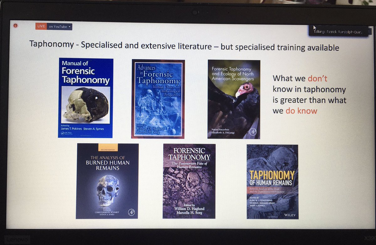 EmmaTollefsen's tweet image. #ForensicTaphonomy #Forensics #OnlineLecture