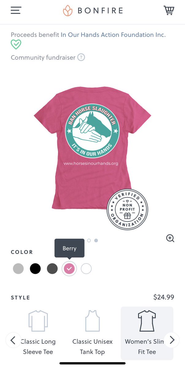 HorsesInOurHand's tweet photo. Show Your Support -by purchasing our official merchandise AVAILABLE NOW!
Tees starting at $24.99 hoodies only $37.99 and all incredible quality!
β
click link below to order nowπ
https://t.co/apzJCQbvBp
#horsesinourhands #IOHAF #banhorseslaughter #yes2safe https://t.co/DrjNcMbaLJ