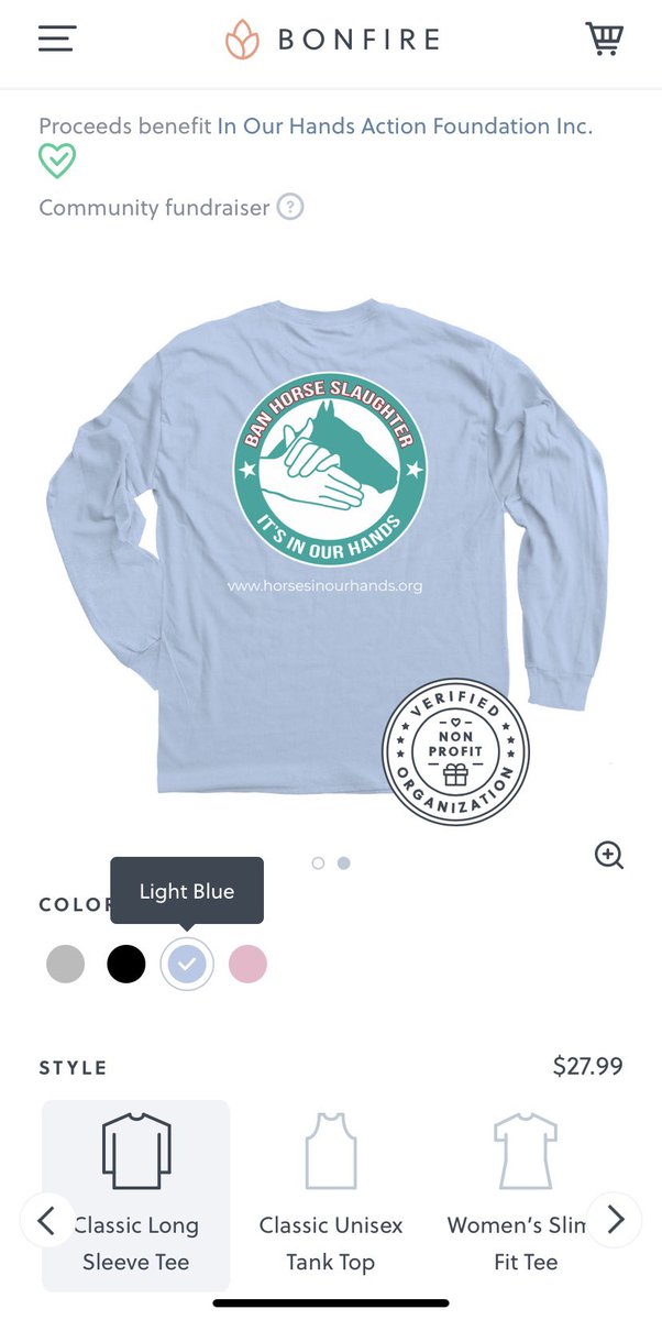 HorsesInOurHand's tweet photo. Show Your Support -by purchasing our official merchandise AVAILABLE NOW!
Tees starting at $24.99 hoodies only $37.99 and all incredible quality!
β
click link below to order nowπ
https://t.co/apzJCQbvBp
#horsesinourhands #IOHAF #banhorseslaughter #yes2safe https://t.co/DrjNcMbaLJ