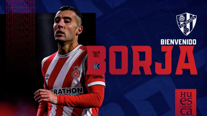  DONE DEAL  - September 15BORJA GARCÍA(Girona to Huesca )Age: 29Country: Spain Position: MidfielderFee: UndisclosedContract: Until 2023  #LLL