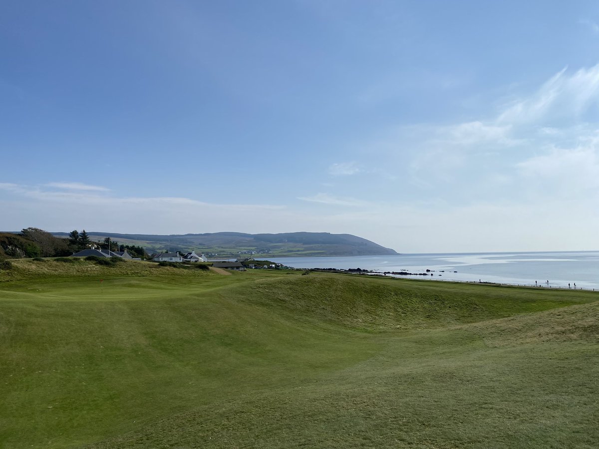 deanamuir's tweet photo. Great fun playing @ShiskineGolf on a beautiful day on @VisitArran 

Stunning views all round ⛳️👍 https://t.co/Jgm5hxL2IU