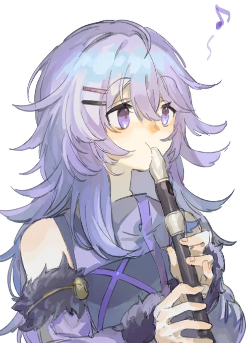 あぺ配信を見に行ったらとてもリコーダーが上手でした 
#Bora_art 