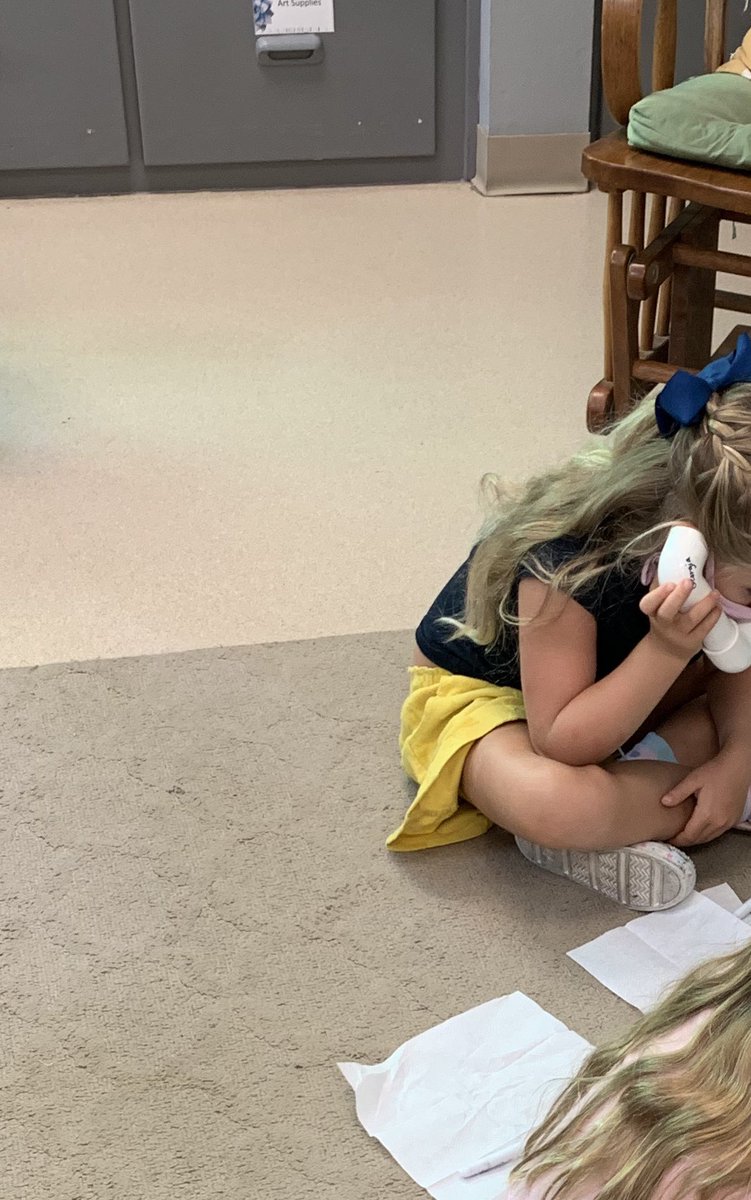 nancymlang's tweet photo. Homemade #whisperphones are proving very effective for readalouds with masks! https://t.co/1M75mpihVq