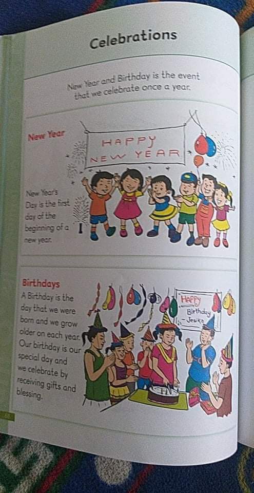 khagendradkl's tweet photo. नेपाली मौलिकताको जरो काट्ने आधुनिक शिक्षा।

U-KG मा पढ्ने बालबालिकाको पुस्तक My math and social scienceभन्ने ABHYAS Nepal Education Foundation ले प्रकाशन गरेको पुस्तकको पहिलो पाठमा नै Clock Song, र दोस्रो पाठ This is Christmas time भनेर राखेको छ।

अझै चुप लागेरै बस्ने हो हामी?😠 https://t.co/224JWlokIi