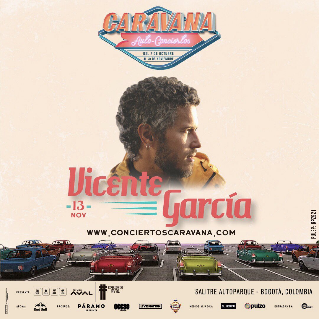 Bogotá! Saldré de la cueva para cantarles este 13 de Noviembre! Que quieren escuchar?  

Boletería: bit.ly/2Fwjg77