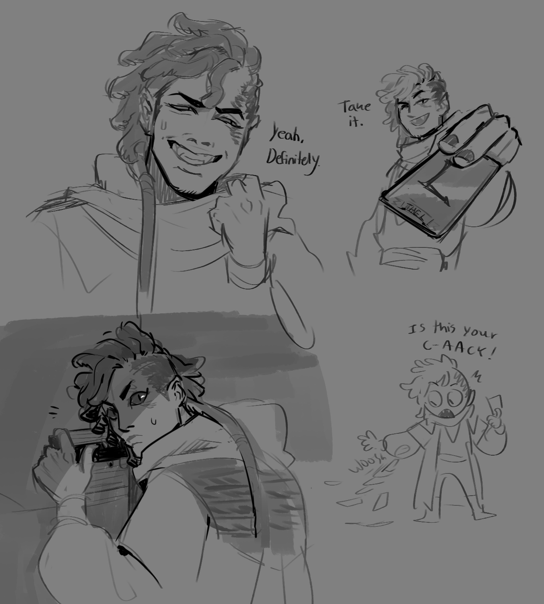 A new character I made 
Diondre Lao ! A Yuan-ti Wild Card rogue 