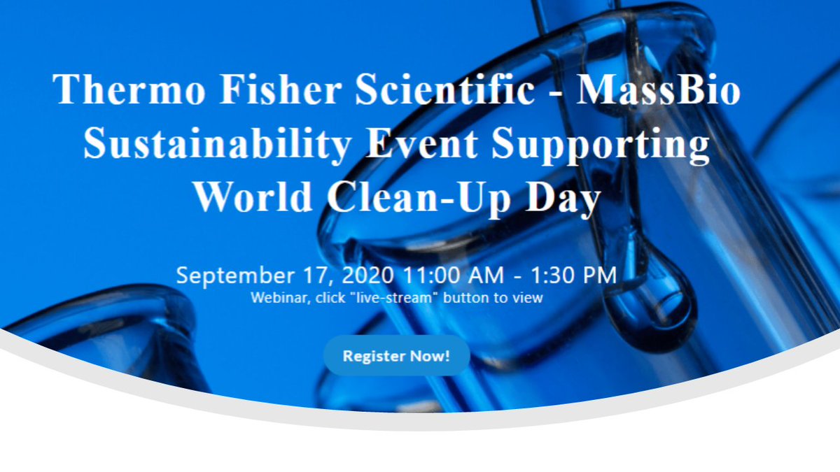 My_Green_Lab's tweet photo. What can your lab do to support #sustainability and make the world a cleaner place? In support of #WorldCleanUpDay, @thermofisher will be presenting how their organization is approaching sustainability! Register now to learn about the #ACTlabel and more!

https://t.co/nIdxOjKZCf https://t.co/THs6ruDzZN
