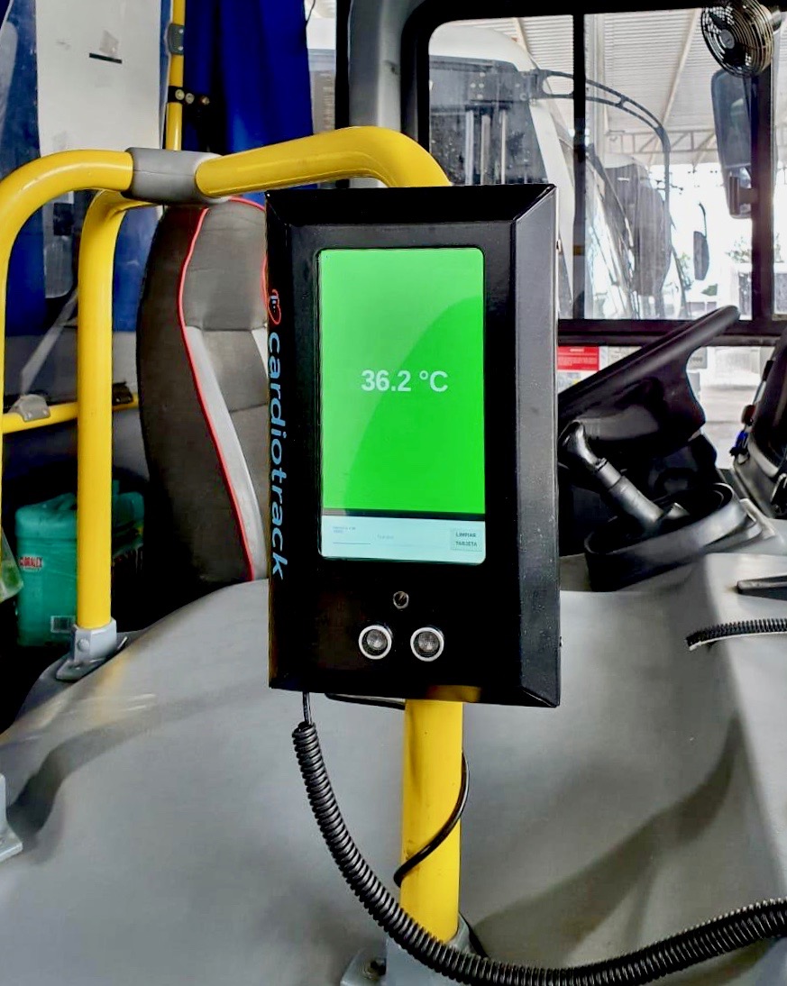 CardiotrackCare's tweet photo. Automated, contact-free, &amp; traceable temperature checks for transit, companies, and businesses help keep employees &amp; customers safe and healthy!🌡️ https://t.co/suGgWpYOhj