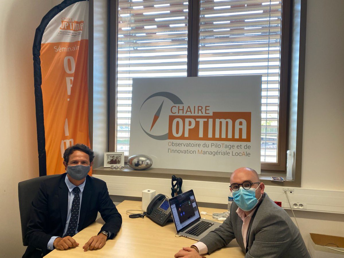 Mission réussie pour l’équipe de la <a href="/ChaireOPTIMA/">Chaire & GIS OPTIMA</a> ! 👏 240 inscrits aux #EIT2020 qui ont participé à la web-conférence 💻, aux échanges &amp; tables rondes afin de croiser les regards sur une question 👉 Manager territorial, 4 étapes clés pour innover ! ⏰ RDV pour les #EIT2021 !