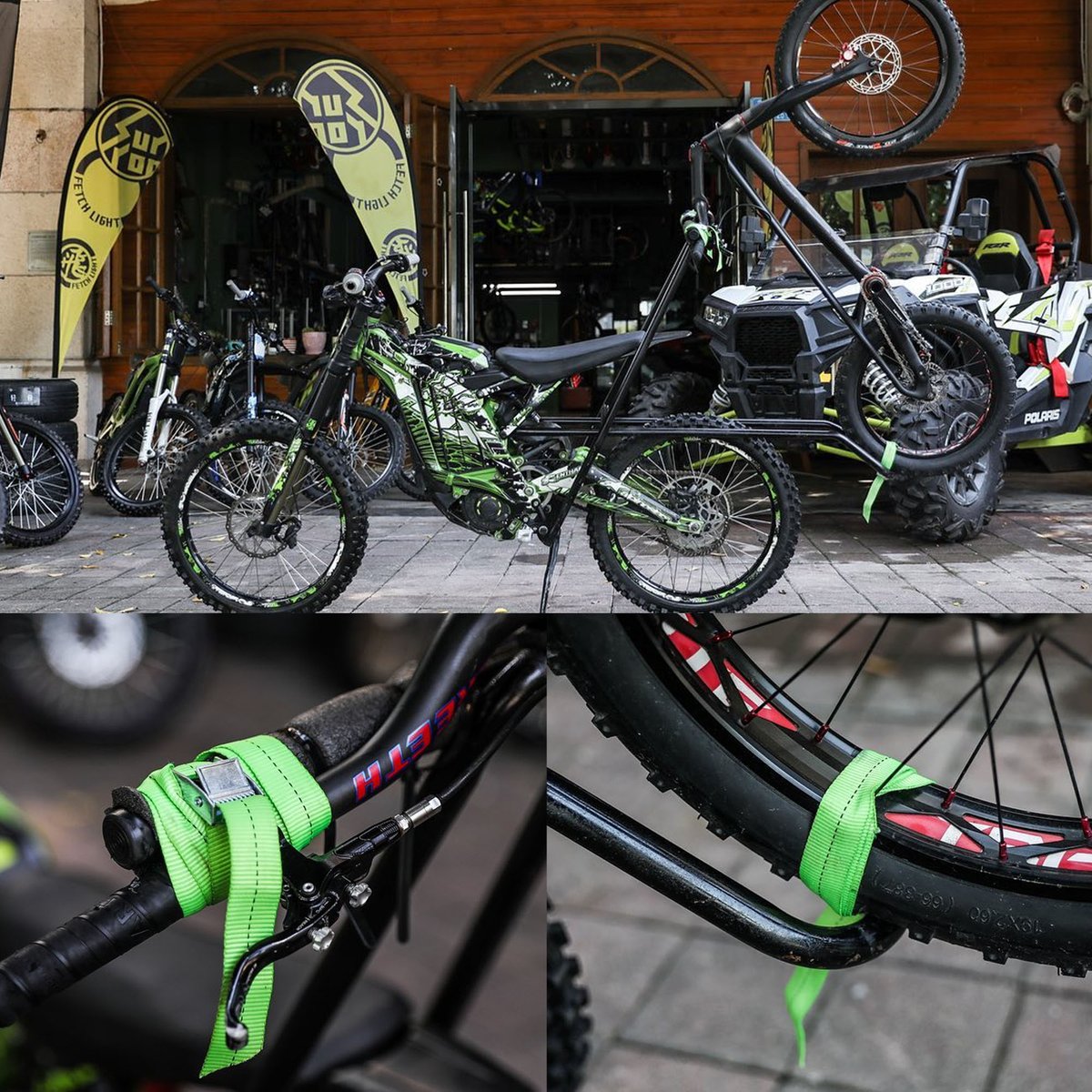 What do you think of this interesting Sur-Ron mod? 🤔 Image courtesy of @surron_official on Instagam 📷 #surron #ebike #modification #surronmodification #mods