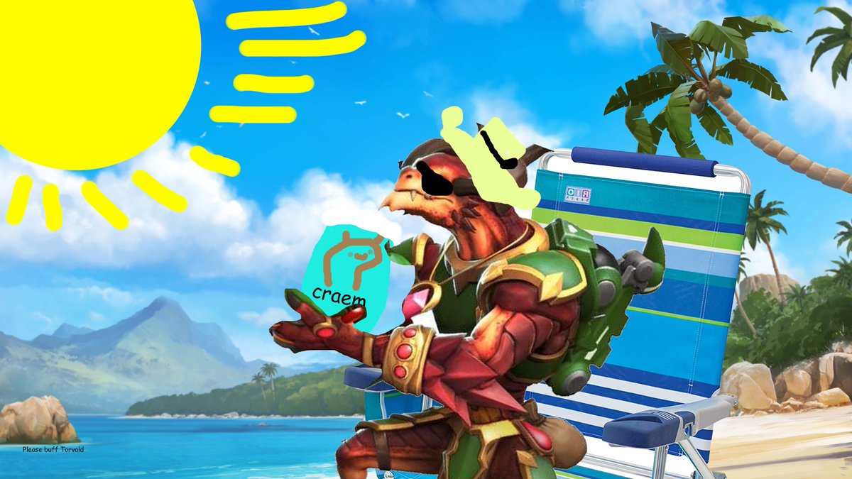 maciokan's tweet photo. @PaladinsGame Shore Patrol  ̶D̶r̶o̶g̶o̶z̶ Lian https://t.co/vfLXnJ9Y8S