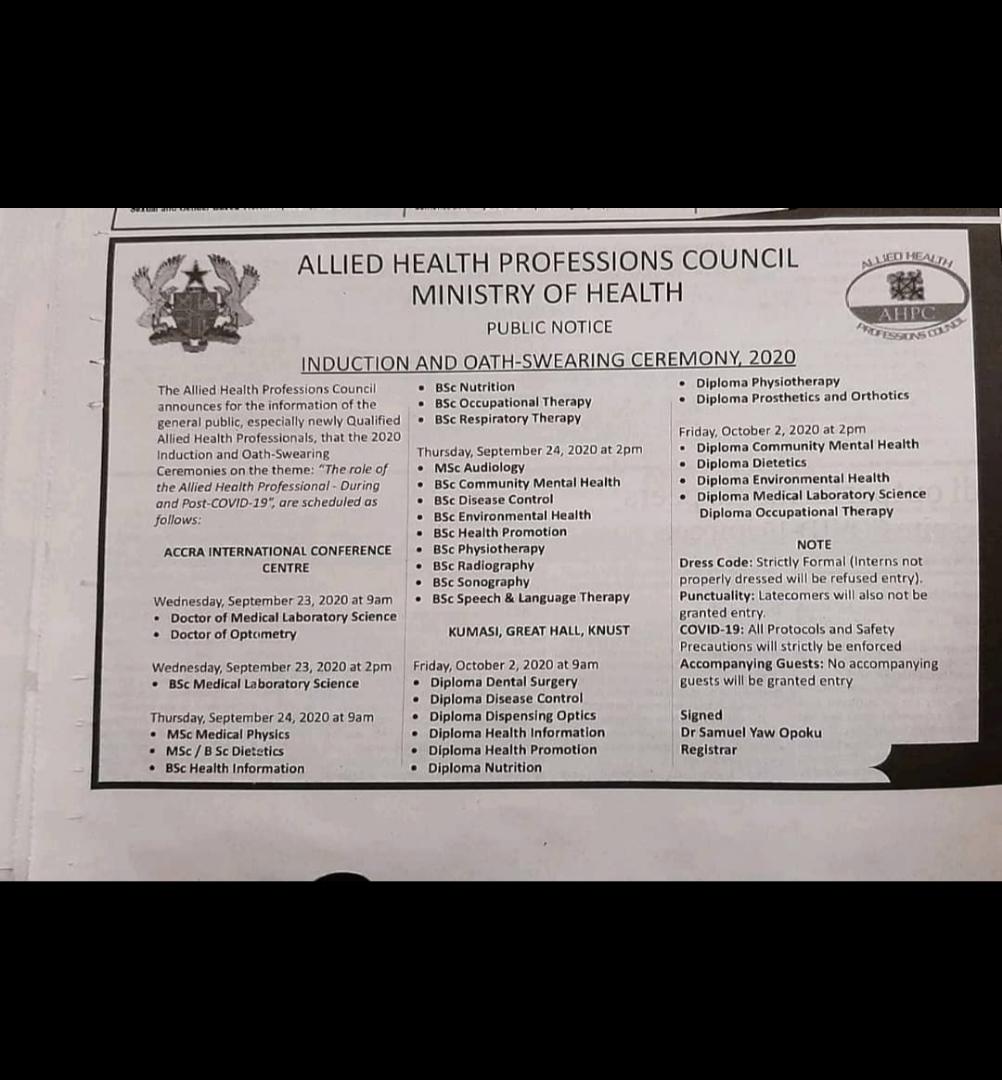 @CitiTVGH <a href="/Citi973/">CITI FM 97.3</a> @GHOneTV <a href="/tv3_ghana/">#TV3GH</a> <a href="/metrotvgh/">Metro TV Ghana</a> <a href="/Adomonline/">Adomonline</a> <a href="/peacefmonline/">Peace FM Online</a> <a href="/Asempa947fm/">Asempa 94.7 fm</a>  please make a date on September 23, 2020 at the AICC