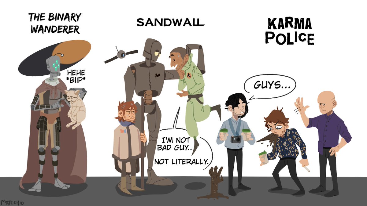 matcchio's tweet photo. #TheBinaryWanderer #Sandwall #KarmaPolice
Let's do it! https://t.co/eXm2E0Tn1n