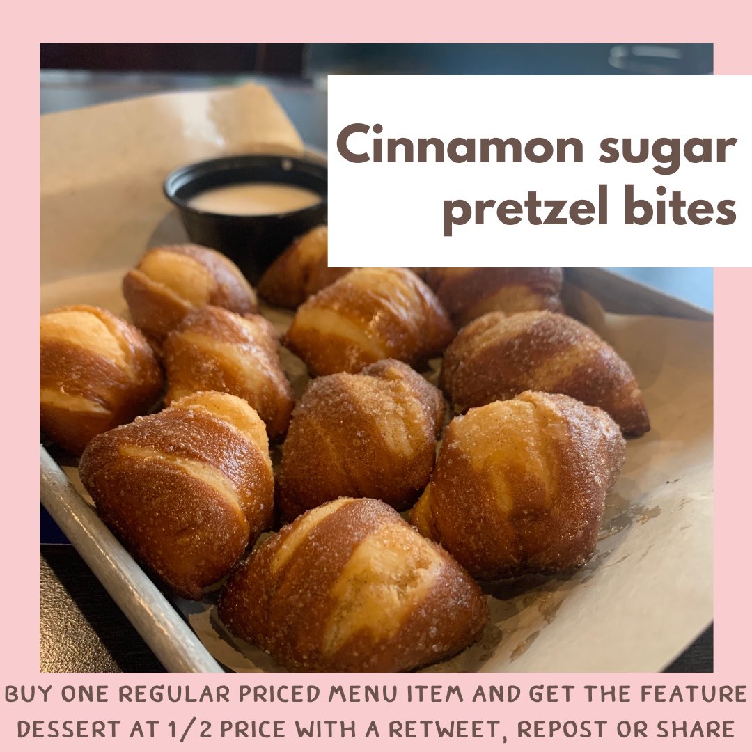 CubbysBrookings's tweet photo. This weeks feature is more on the sweet side! 😋 https://t.co/LPTQKo6HLQ