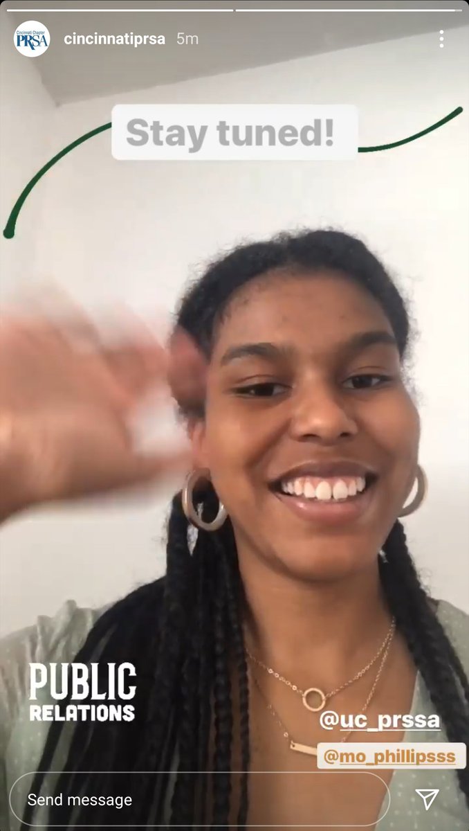 THE STUDENT'S SIDE OF THE STORY

Our month of #backtoschool IG takeovers continues with <a href="/UC_PRSSA/">UC PRSSA</a> student leader and comms major <a href="/_MoPhillips/">Morgan Phillips</a>!

WATCH: instagram.com/cincinnatiprsa #CincyPRSA #publicrelations
