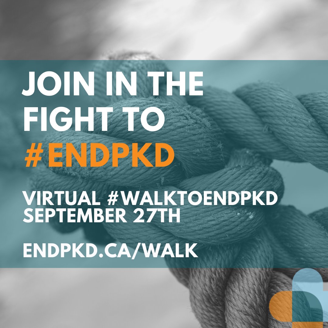 endPKD's tweet photo. Though Covid-19 has changed the way this year’s #WalkToENDPKD will look, the need for critical #PKD research funding is needed now more than ever! Register and donate today at: https://t.co/9XSQJr0UGv.
#ThePathLessTravelled #endPKD #kidney #Canada https://t.co/4NrFZi93in
