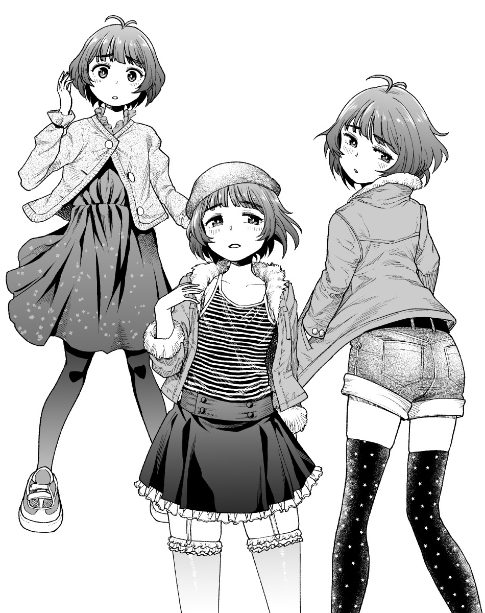 グラデじゃないトーンをベタ貼りする時は寂しい感じにならないように線のタッチ入れたりはしてるけど、絵の雰囲気によってはのっぺりフラットな方がハマる場合もあるので難しさある 