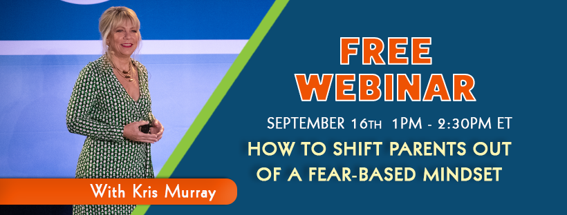 I invite you to join me for a NEW webinar chock full of tips, ideas, &amp; marketing messages you can "swipe" to actively shift your clients and prospects from a fear-based mindset to being reassured that their child should attend your program.

REGISTER 👉 ow.ly/sB8j50BreOE