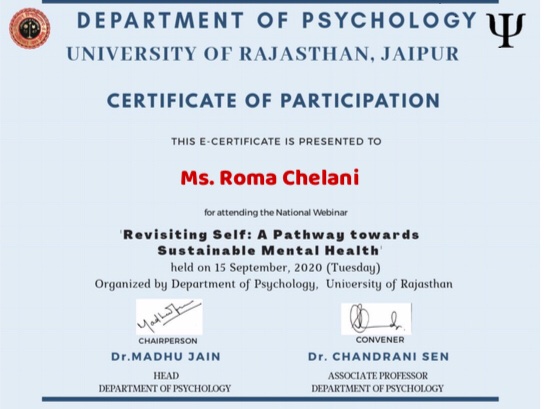 Revisiting Self: A pathway towards Sustainable Mental Health. 
Self-love is the best love! 

#MentalHealthMatters #MentalHealthAwareness #MentalHealthForAll #selflovejourney