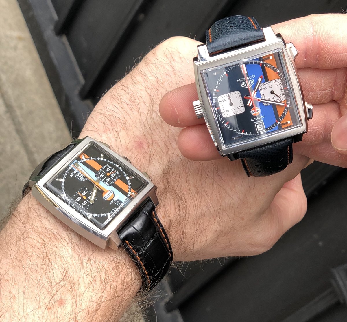 TheWatchGang's tweet photo. It's #TAGTuesday, so today we're sharing a little #watchknowledge about the #TAGHeuer #Monaco 👇
https://t.co/8Mzyj8aMno
Don't forget to tune in to our #TAGTuesday #giveaway today at 1:30pm PT! https://t.co/IT9jOWifcd