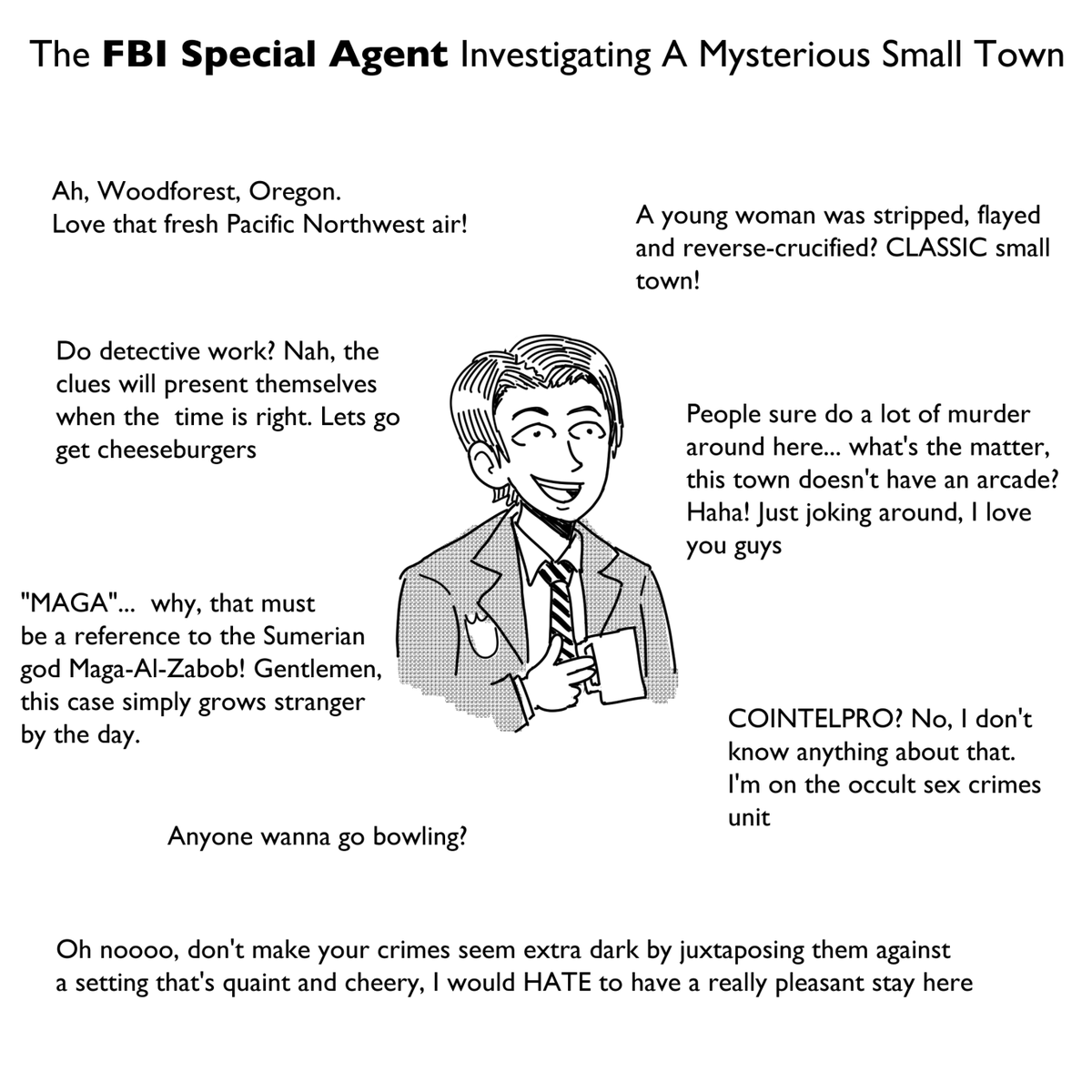 The Two Types of "Mysterious Small Town" Stories 