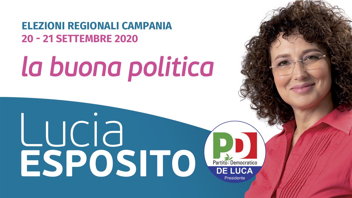 Alle Regionali del 20 e 21 settembre, in provincia di Caserta, scegli #labuonapolitica, vota PD, scrivi ESPOSITO 👉 bit.ly/3hzO2ZR